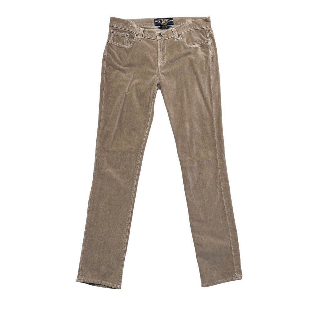 Lucky Brand Jeans Women's Size‎ 28 Sweet N' Straight Velvet Pants